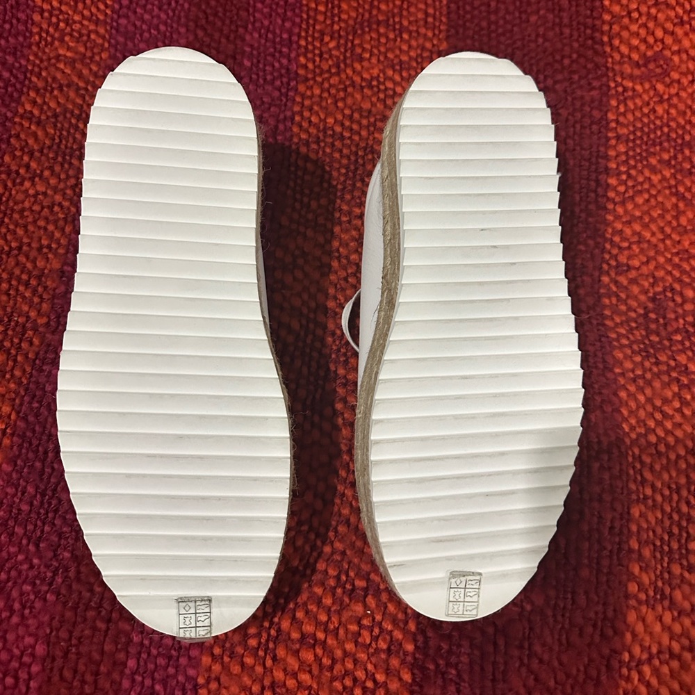 Rag & Bone White Kent Espadrille
Platform Leather Sneakers 37/6